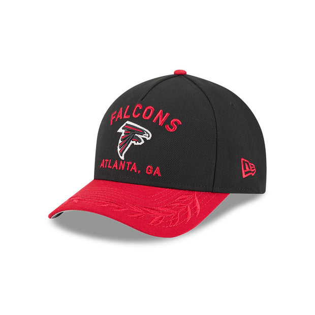 New Era 9Forty Mid Crown A-Frame NFL 25 Draft Atlanta Falcons Black
