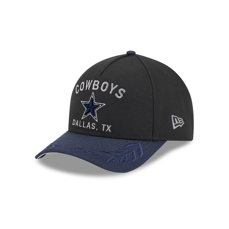 New Era 9Forty Mid Crown A-Frame NFL 25 Draft Dallas Cowboys Black