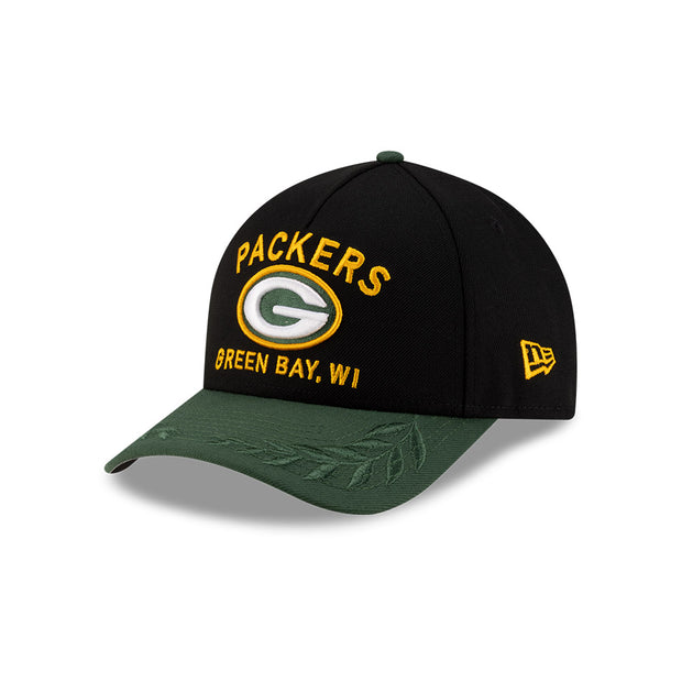 New Era 9Forty Mid Crown A-Frame NFL 25 Draft Green Bay Packers Black