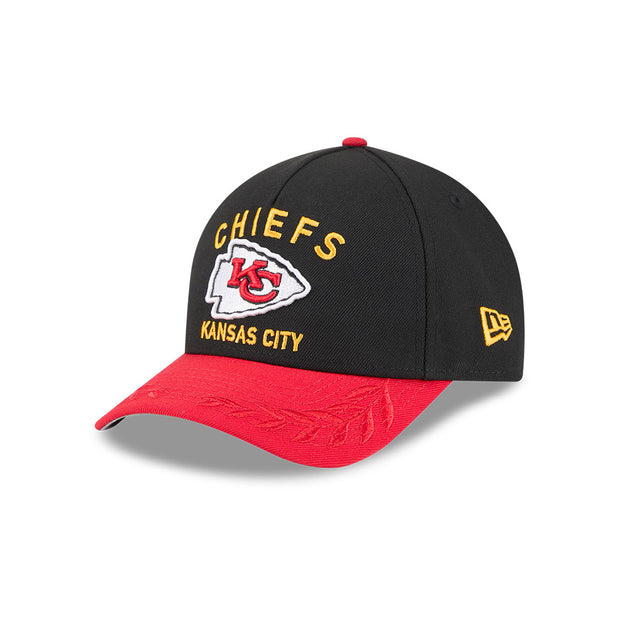 New Era 9Forty Mid Crown A-Frame NFL 25 Draft Kansas City Chiefs Black