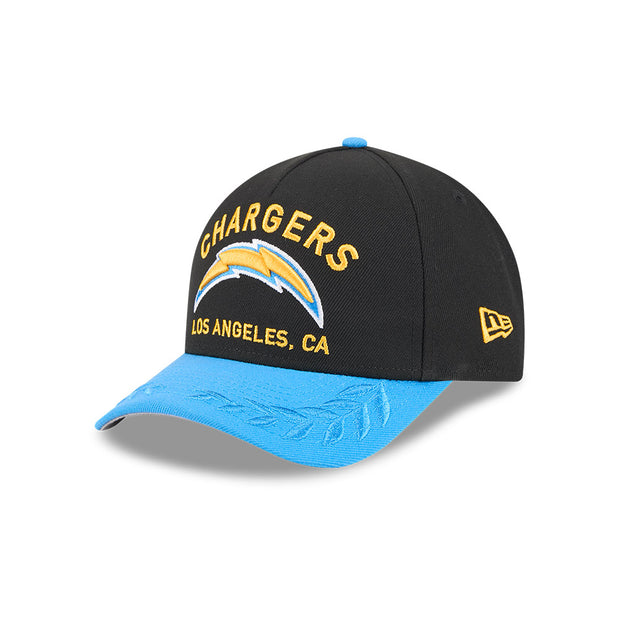 New Era 9Forty Mid Crown A-Frame NFL 25 Draft Los Angeles Chargers Black