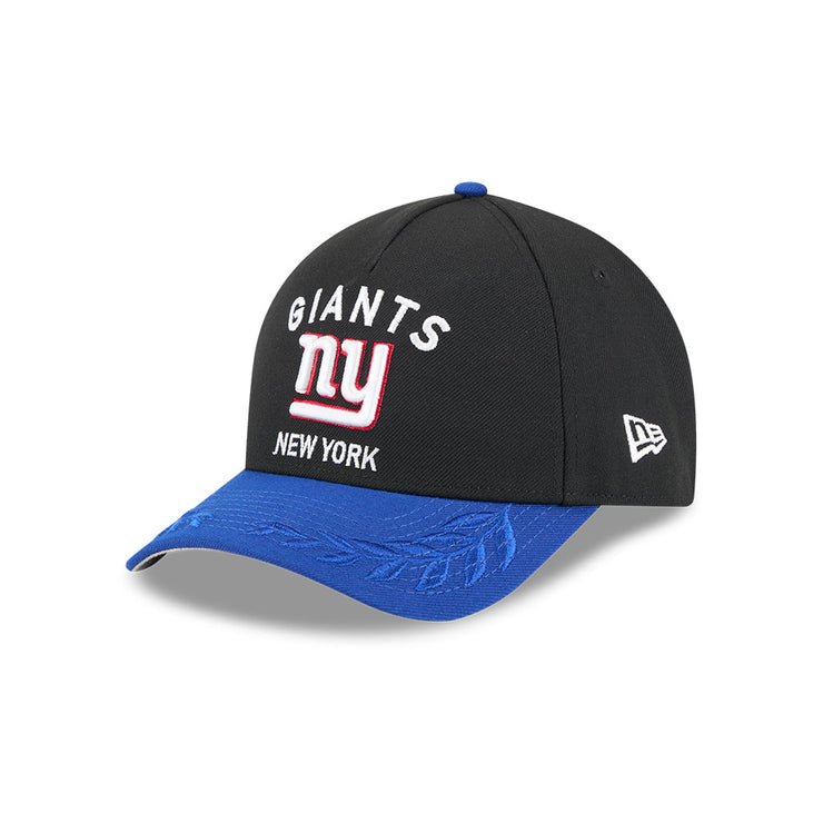 New Era 9Forty Mid Crown A-Frame NFL 25 Draft New York Giants Black