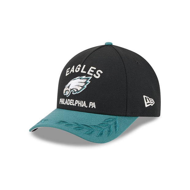 New Era 9Forty Mid Crown A-Frame NFL 25 Draft Philadelphia Eagles Black