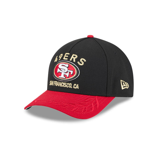 New Era 9Forty Mid Crown A-Frame NFL 25 Draft San Francisco 49ers Black