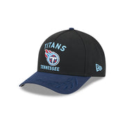 New Era 9Forty Mid Crown A-Frame NFL 25 Draft Tennessee Titans Black