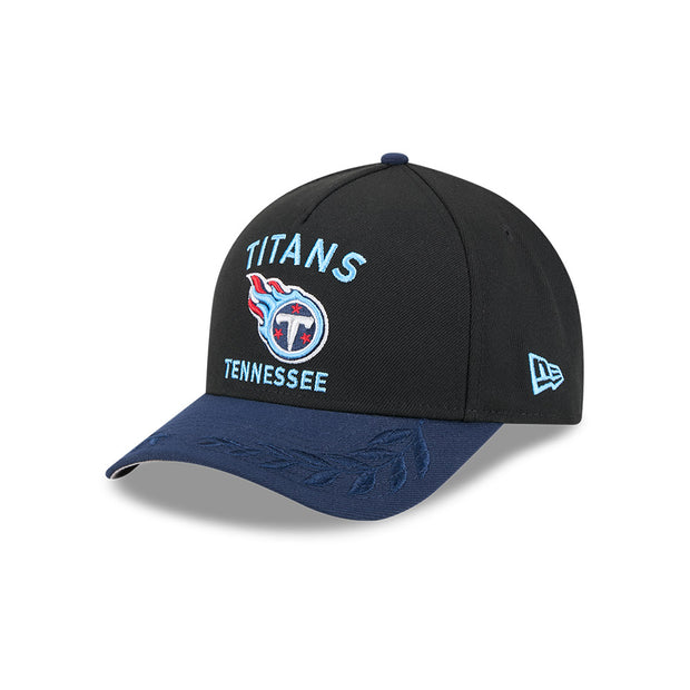 New Era 9Forty Mid Crown A-Frame NFL 25 Draft Tennessee Titans Black