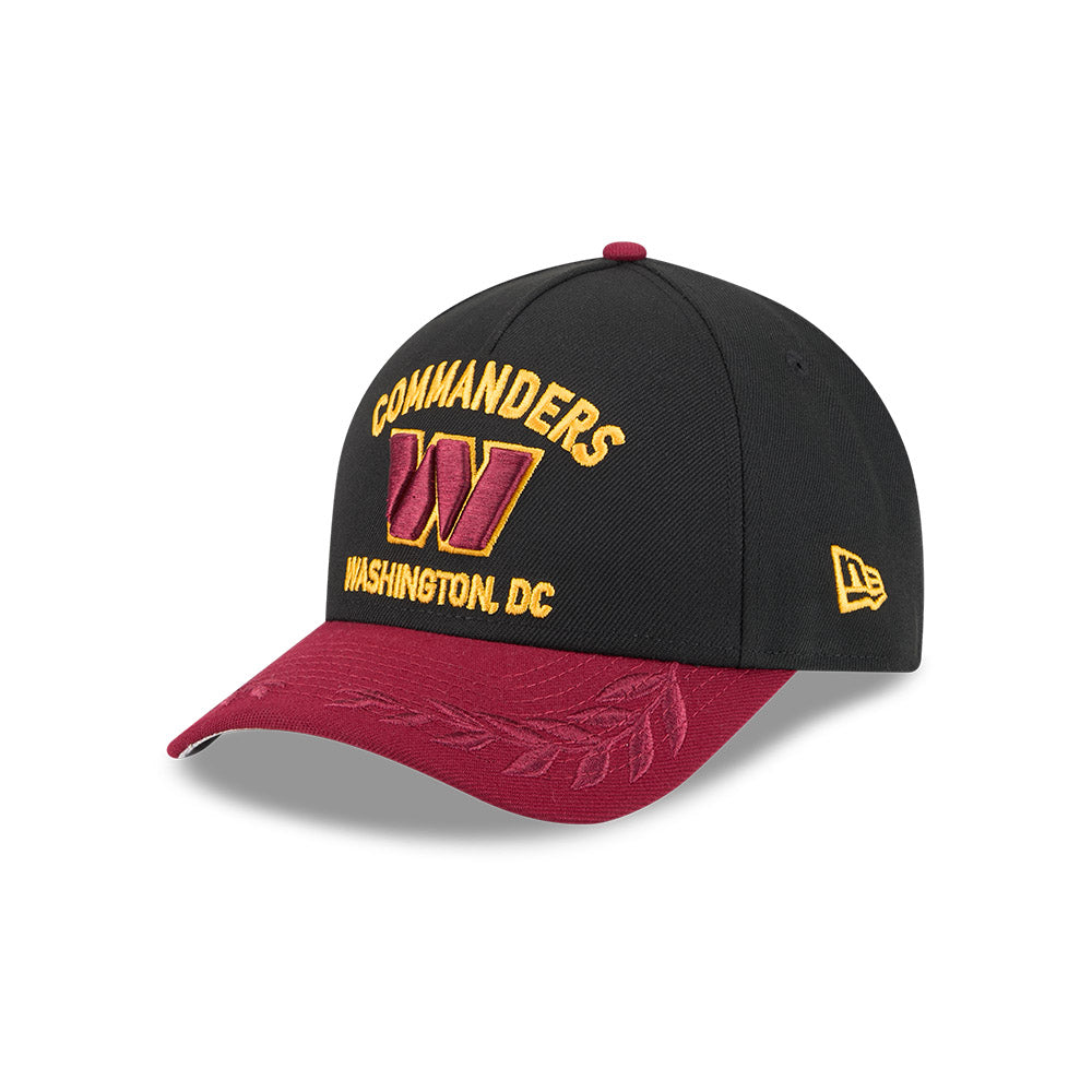 New Era 9Forty Mid Crown A-Frame NFL 25 Draft Washington Commanders Black