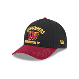 New Era 9Forty Mid Crown A-Frame NFL 25 Draft Washington Commanders Black