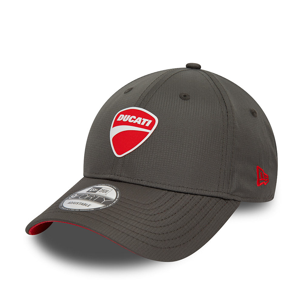 New Era 9Forty Strapback MotoGP Ducati Logo Ripstop Grey