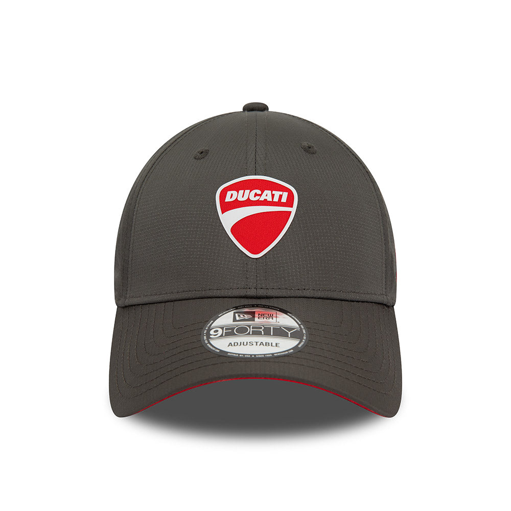 New Era 9Forty Strapback MotoGP Ducati Logo Ripstop Grey