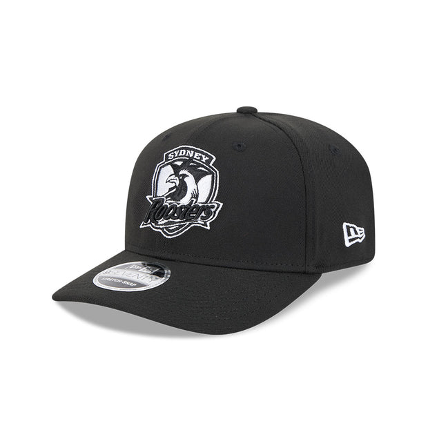 New Era 9Seventy NRL 2025 Black White Team Sydney Roosters