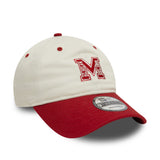 New Era 9Twenty Contrast Visor AC Milan Beige