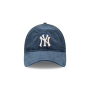 New Era 9Twenty MLB Cord Seasonal New York Yankees Blue