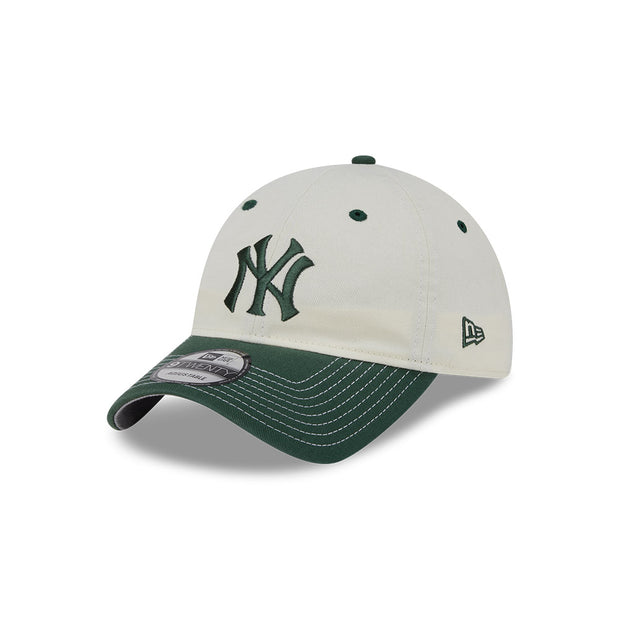 New Era 9Twenty Snap MLB 2Tone Chrome New York Yankees Chrome Pine Green