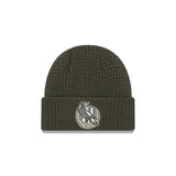 New Era Beanie AFL 2025 Dusty Charcoal Collingwood Magpies