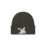 New Era Beanie AFL 2025 Dusty Charcoal North Melbourne Kangaroos