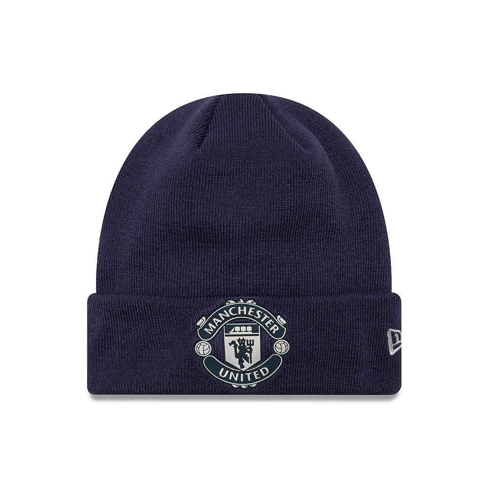 New Era Beanie EPL Manchester United Cuff Navy