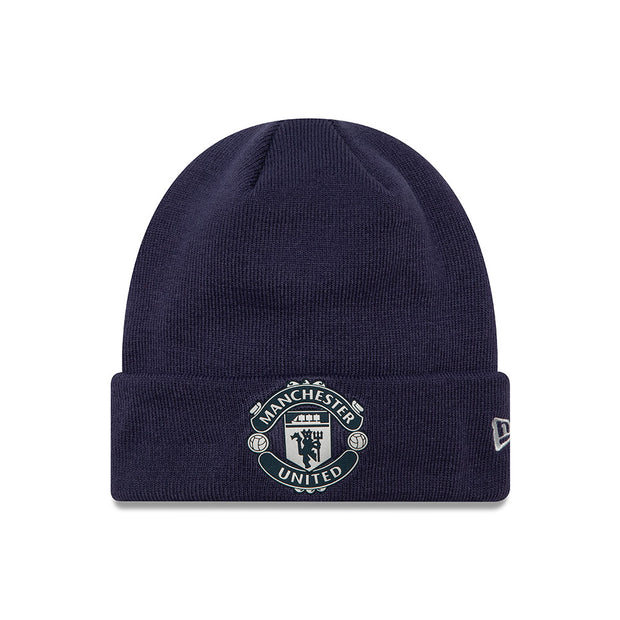New Era Beanie EPL Manchester United Cuff Navy