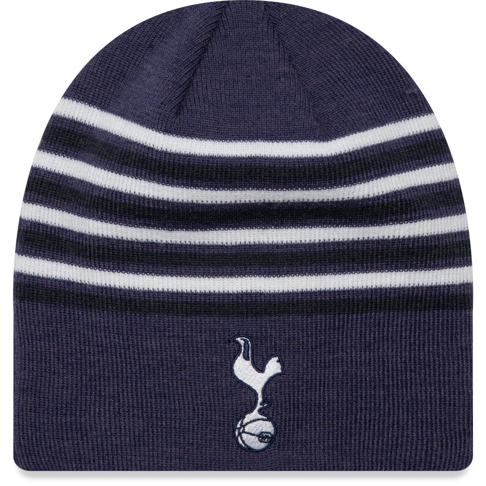 New Era Beanie EPL Tottenham Hotspur Stripe Skull Navy