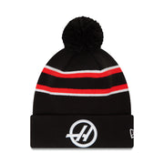 New Era Beanie F1 HAAS Team Black Scarlet