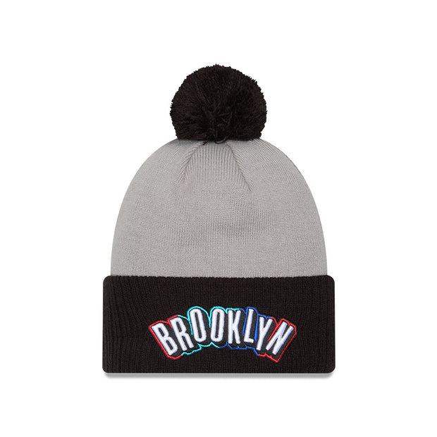 New Era Beanie NBA 2024 City Edition Team Brooklyn Nets
