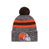 New Era Beanie NFL Sideline 2023 Cleveland Browns Dark Brown