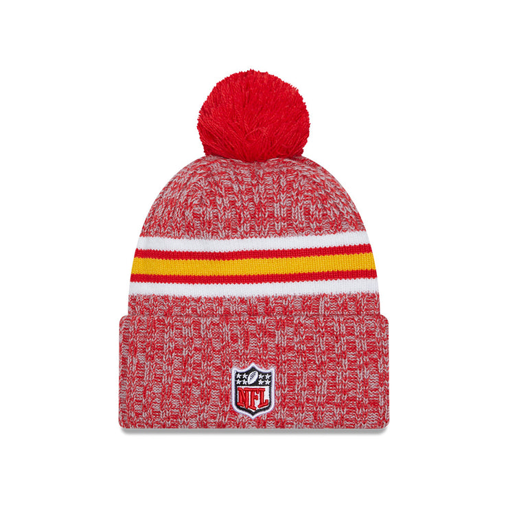 New Era Beanie NFL Sideline 2023 Kansas City Chiefs Red