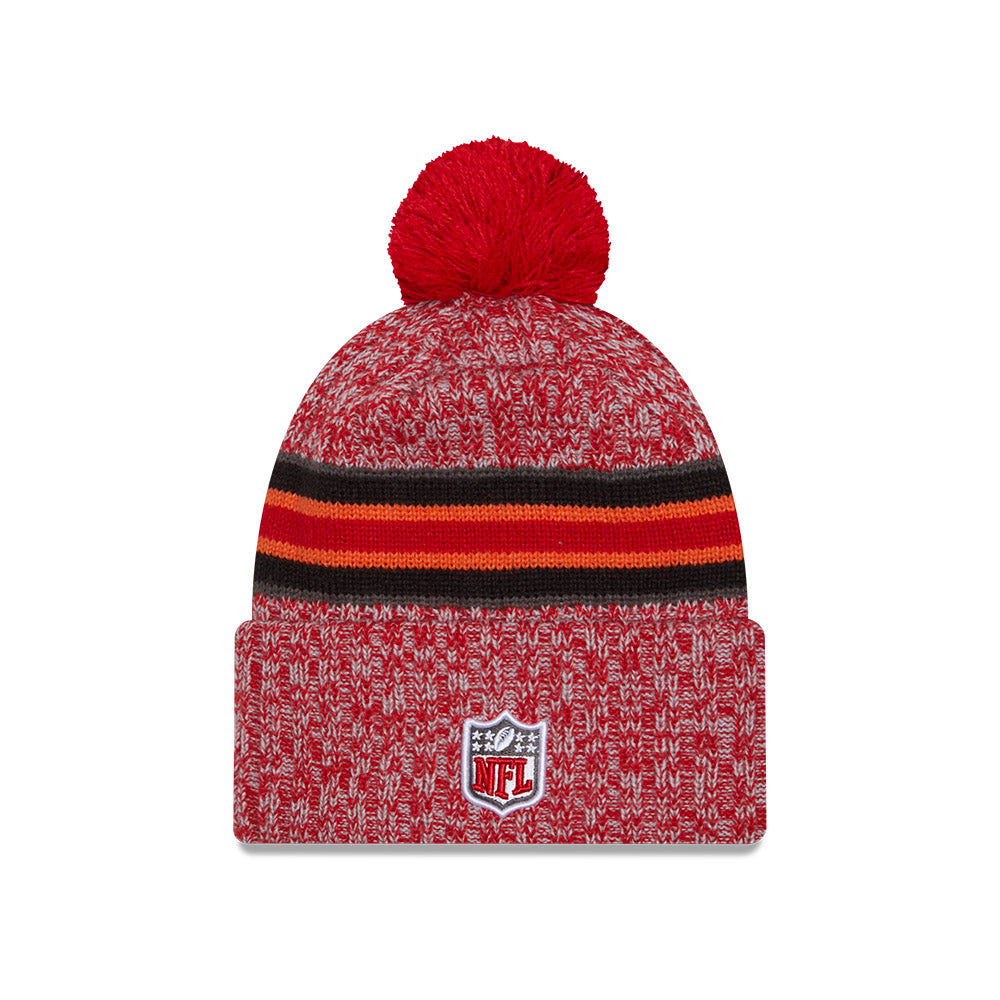 New Era Beanie NFL Sideline 2023 Tampa Bay Buccaneers Red