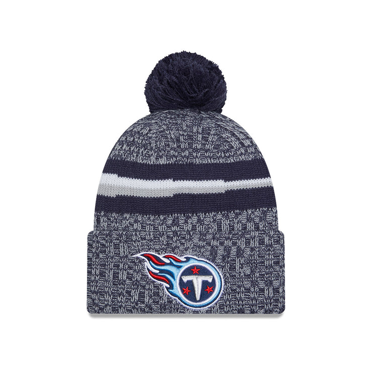 New Era Beanie NFL Sideline 2023 Tennessee Titans Oceanside Blue