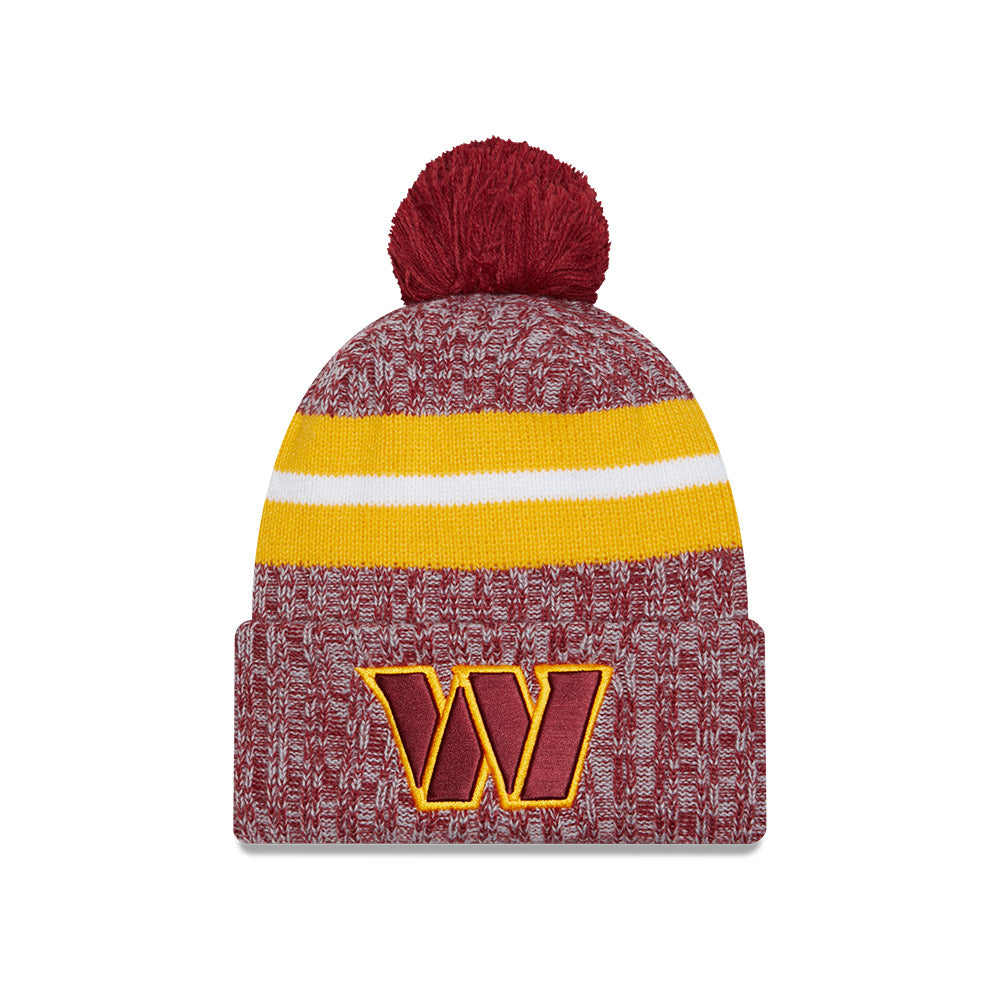 New Era Beanie NFL Sideline 2023 Washington Commanders Cardinal Red