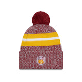 New Era Beanie NFL Sideline 2023 Washington Commanders Cardinal Red
