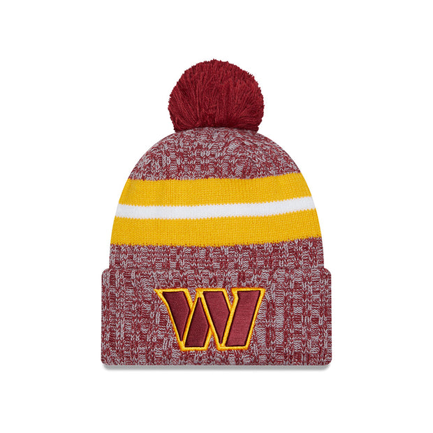 New Era Beanie NFL Sideline 2023 Washington Commanders Cardinal Red