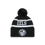 New Era Beanie NRL 2025 Black White Team Parramatta Eels
