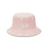 New Era Youth Bucket MLB Daisy New York Yankees Pastel Pink
