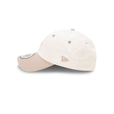 New Era Casual Classic MLB 2-Tone Mini Chainstitch Los Angeles Dodgers Wine Cork Ash Brown