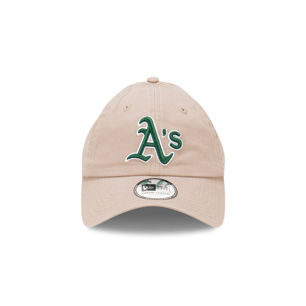 New Era Casual Classic MLB Ash Brown OTC Oakland Athletics