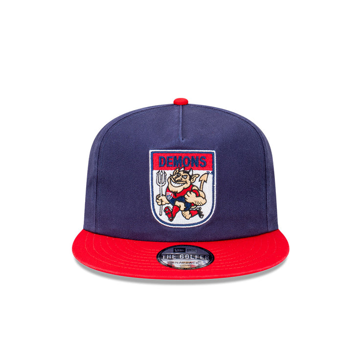 New Era Golfer AFL 2024 Mascot 2 Tone Team Melbourne Demons