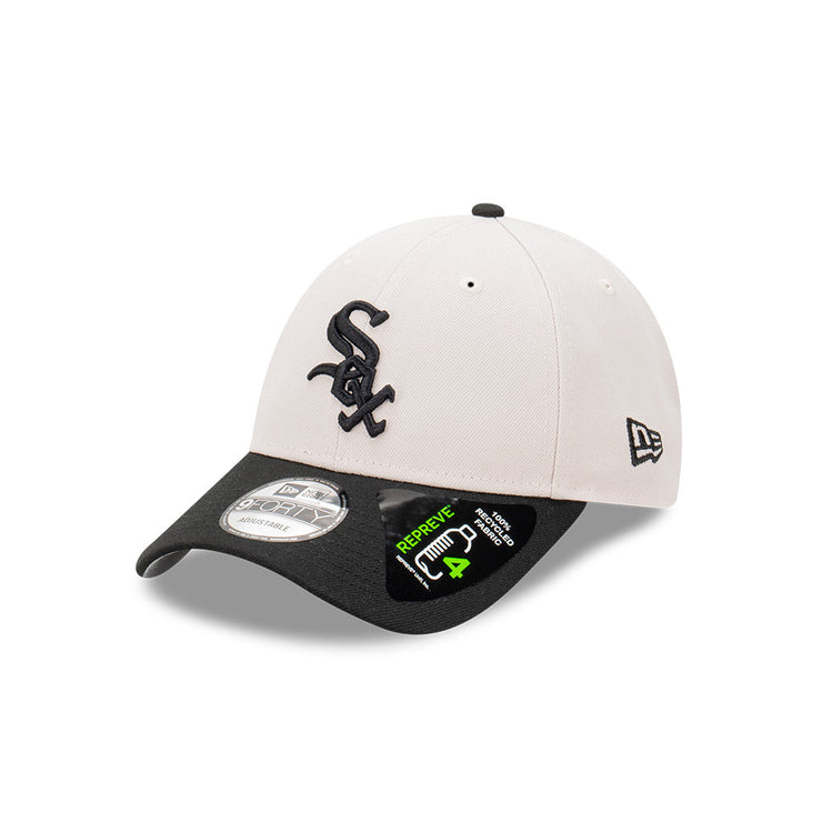 New Era Youth 9Forty Clothstrap MLB 2-Tone Stone Repreve Chicago White Sox
