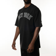 New Era MLB Higher Grade Oversized Tee New York Yankees Black