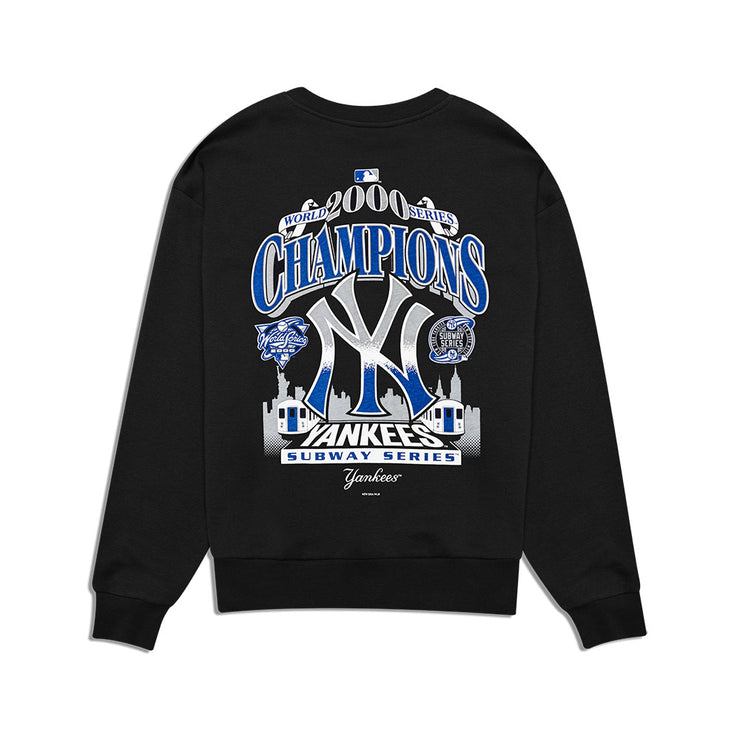 New Era MLB Subway Series Crew Neck Sweater New York Yankees Black