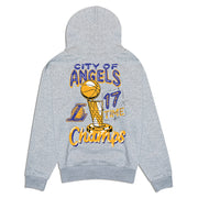 New Era NBA Champs Hoodie Los Angeles Lakers Heather Grey