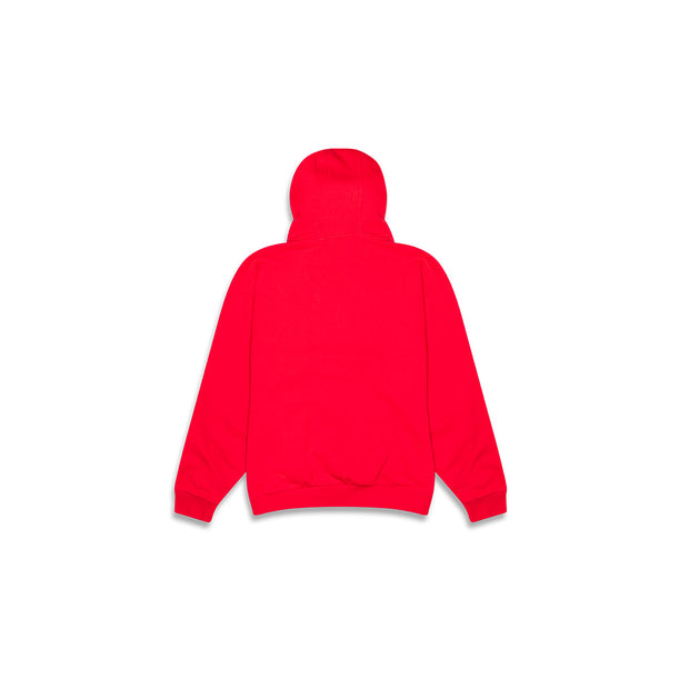 New Era NBA Oversized Fit Hoodie Chicago Bulls Red