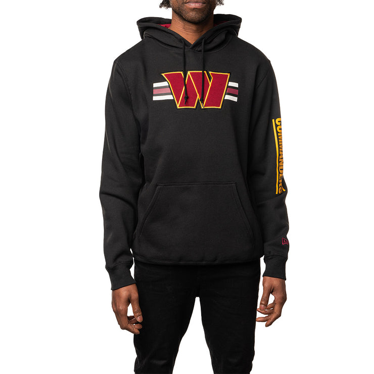 New Era NFL 2023 Sideline Pull Over Hoodie Washington Commanders Black