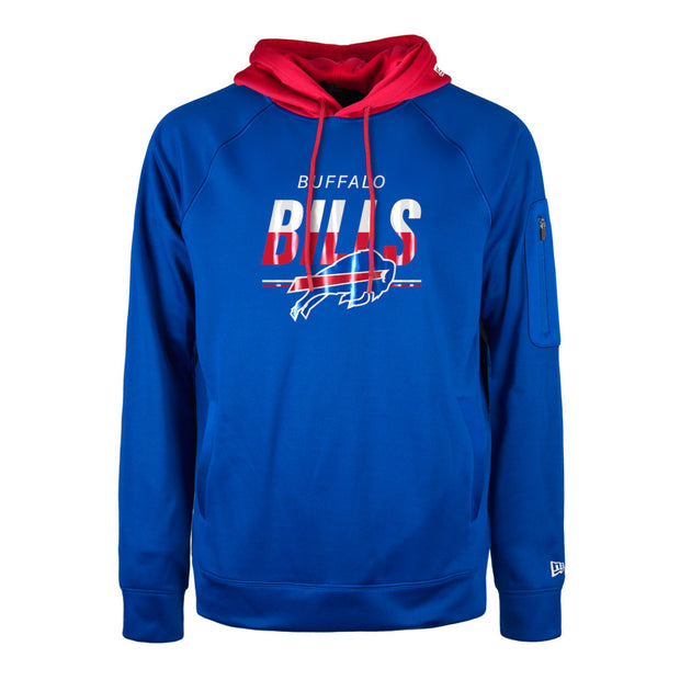 New Era NFL 2023 Training Camp Pull Over Hoodie Buffalo Bills Air Force Blue