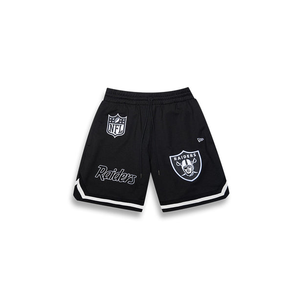 New Era NFL Higher Grade Basketball Shorts Las Vegas Raiders Black