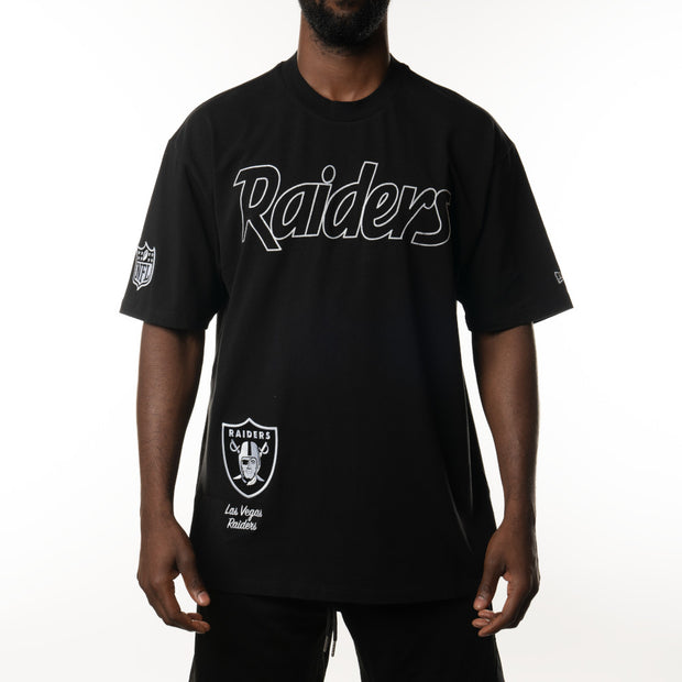 New Era NFL Higher Grade Oversized Tee Las Vegas Raiders Black