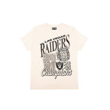 New Era NFL Oversized Champs T-Shirt Las Vegas Raiders Vintage White