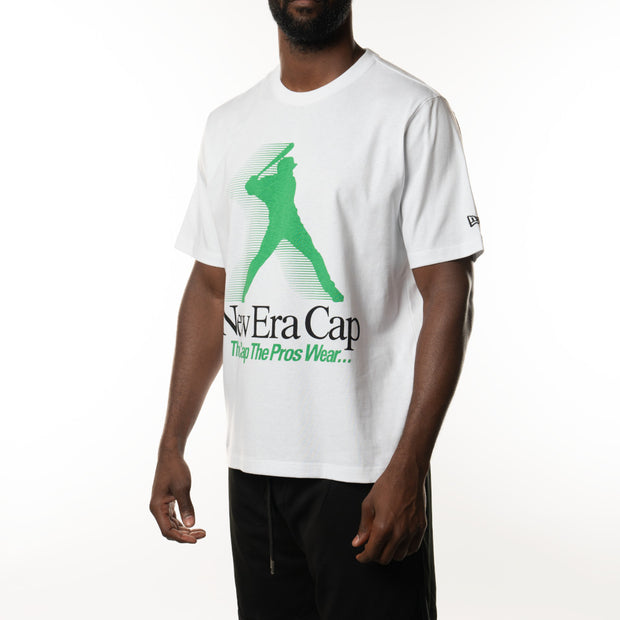 New Era The Cap The Pros Wear Tee White