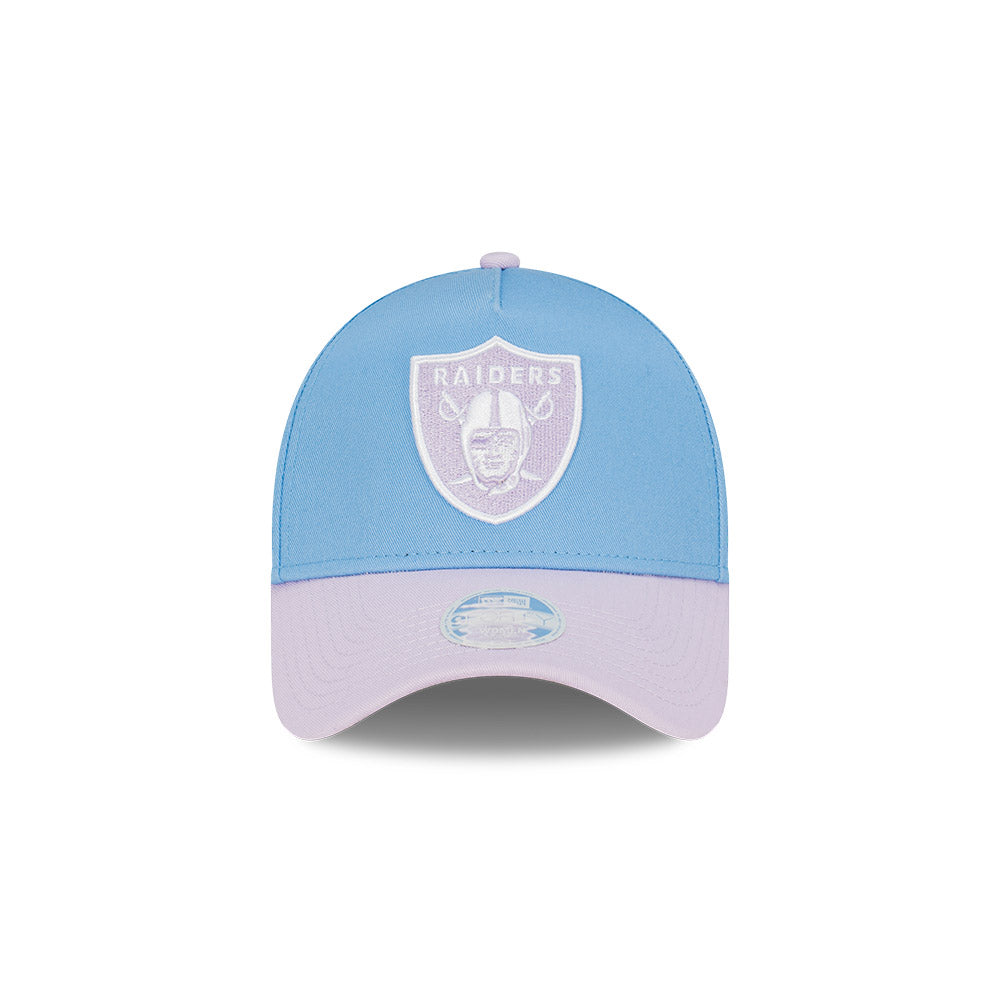 New Era Womens 9Forty A-Frame NFL Lilac Sky Las Vegas Raiders