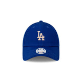 New Era Womens 9Forty Clothstrap MLB Oatmilk Team Los Angeles Dodgers
